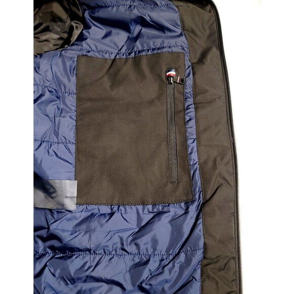 Tommy Hilfiger Men's XL Performance Jacket Coat Full Zip Lined Black NWT $160 - Picture 9 of 11